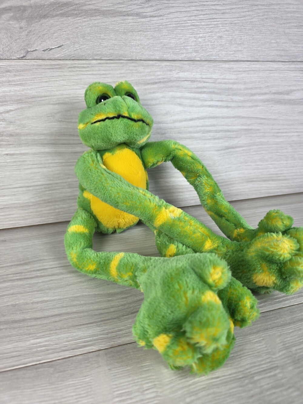 Plush Frog Stuffed Animal w Floppy Limbs, 16" SU22
